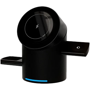 Беспроводное зарядное устройство VLP Tower Power 3 in 1 для Apple, черный титан