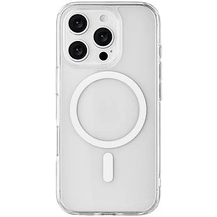 Чехол защитный uBear Real Mag Case для iPhone 16 Pro,усиленный, прозрачный