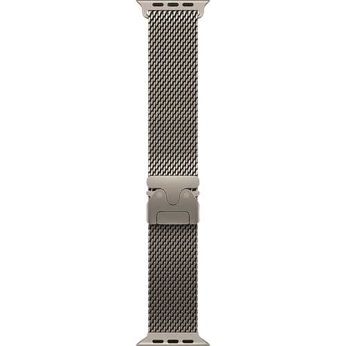 Apple Watch Ultra 4, GPS + Cellular, 49mm, Natural Titanium Case with Natural Titanium Milanese Loop - S