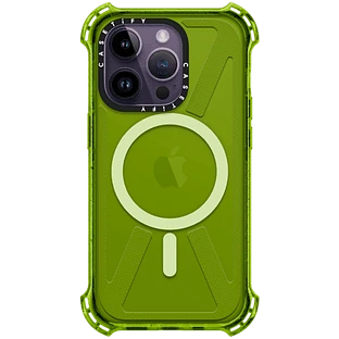 Чехол защитный Casetify Bounce with MagSafe для iPhone 14 Pro, зеленый CTF-12692439-16005229