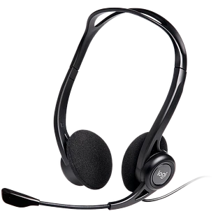 Гарнитура LOGITECH A00091, Чёрный