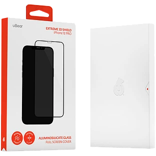 Стекло защитное uBear Extreme 3D Shield для iPhone 12 Mini, алюмосиликатное Стекло защитное uBear Extreme 3D Shield для iPhone 12 Mini, алюмосиликатное