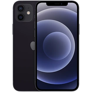 iPhone 12 128GB восстановленный by ELNU, Грейд A, Черный