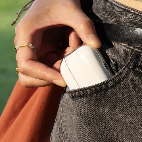 (RE)CLEAR CASE, чехол защитный NATIVE UNION для Airpods Pro 2, цвет: прозрачный