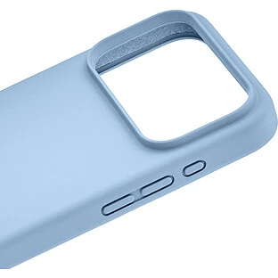 Чехол защитный uBear Touch Mag Case для iPhone 18 Pro, MagSafe совместимый, силикон, софт-тач, голубой