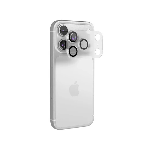 Стекло защитное VLP Lens Protector для камеры iPhone 17 Pro, с черной рамкой