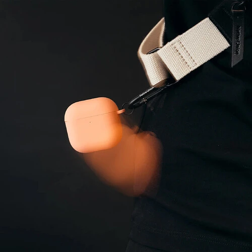 ACTIVE CASE, чехол защитный NATIVE UNION для AirPods 4, цвет: абрикосовый
