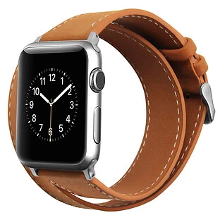 Ремешок COZISTYLE Double Tour Leather Watch bandКожаный ремешок Double Tour Желтовато-коричневый42/44/45 mm