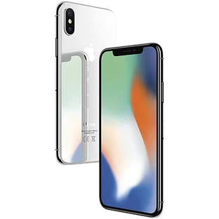 iPhone X, 256 ГБ, Серебристый,