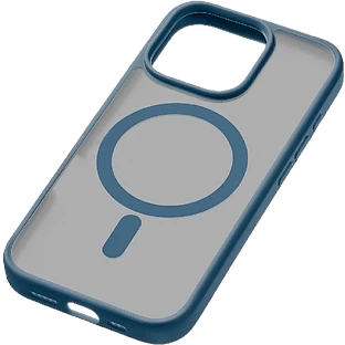 Чехол защитный uBear Cloud Mag Case iPhone 16 Pro, силк-тач, темно-синий