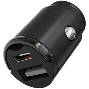 Автомобильное зарядное устройство "vlp" С-Power 38W USB-C+USB-A, PD, QC, черный Автомобильное зарядное устройство "vlp" С-Power 38W USB-C+USB-A, PD, QC, черный