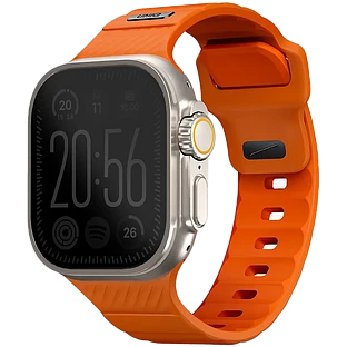 Ремешок Uniq для Apple Watch 49/46/45/44 mm STRIDE FKM Rubber Volt Orange Ремешок Uniq для Apple Watch 49/46/45/44 mm STRIDE FKM Rubber Volt Orange