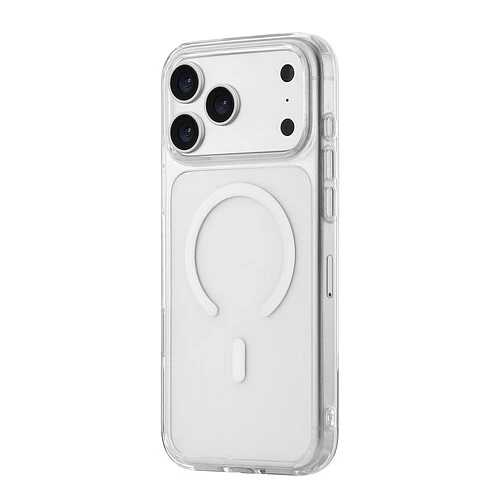 Чехол защитный uBear Real Mag Case для iPhone 18 Pro Max, MagSafe совместимый, усиленный, прозрачный