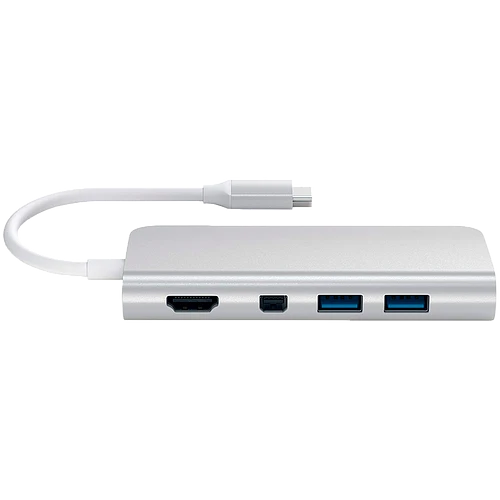 Адаптер Satechi Type-C Multimedia Adapter, Silver