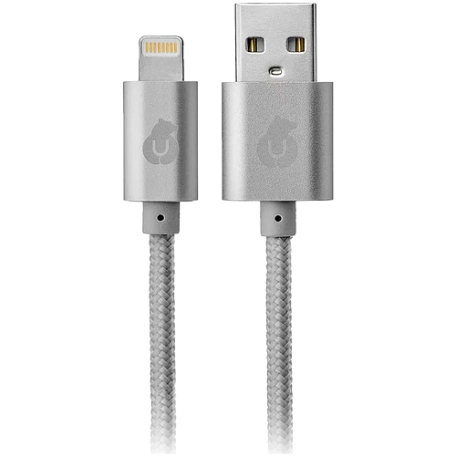 Зарядный кабель CORD Lightning USB Cable (Nelon+Aluminum), 1,0м