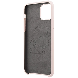 Чехол Lagerfeld для iPhone 11 Liquid silicone Iconic Karl Hard Pink Чехол Lagerfeld для iPhone 11 Liquid silicone Iconic Karl Hard Pink