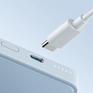 Внешний аккумулятор ANKER Power Core Mag-Go 5K A1611 Blue/синий Внешний аккумулятор ANKER Power Core Mag-Go 5K A1611 Blue/синий