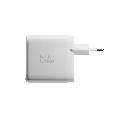 FAST GAN CHARGER PD 100W, сетевое зарядное устройство 100W,  разъёмы 3xUSB-C, 1xUSB-A . Цвет: белый