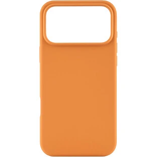 Чехол защитный uBear Touch Mag Case для iPhone 17 Pro Max, MagSafe совместимый, силикон, софт-тач, оранжевый