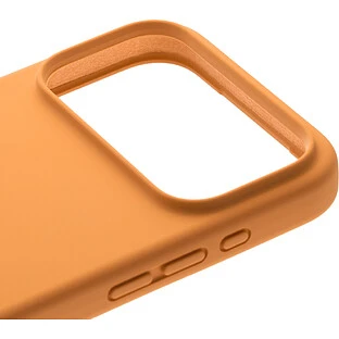 Чехол защитный uBear Touch Mag Case для iPhone 17 Pro Max, MagSafe совместимый, силикон, софт-тач, оранжевый