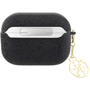 Чехол GUESS Glitter flakes  Чёрный для AirPods Pro (Gen2)