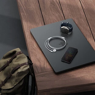 Кабель зарядный EnergEA для Apple Watch GoCharge Deuce 2 in 1 USB-C to C + AW, 1.8м, белый