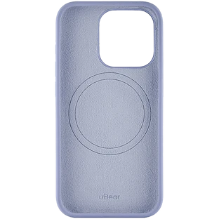 Чехол защитный uBear Touch Mag Case  iPhone 15 Pro  MagSafe  силикон  лавандовый