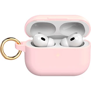 Чехол силиконовый VLP Grase Case для AirPods Pro 3, розовый