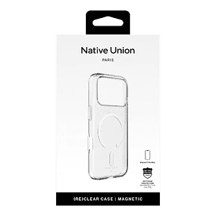 (RE)CLEAR CASE FOR IPHONE 17 PRO MAX TRANSPARENT, чехол защитн.для iPhone 17 PRO MAX