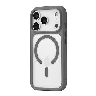 Чехол защитный uBear Shade Case для iPhone 17 Pro, MagSafe совместимый, усиленный, силк-тач, серый