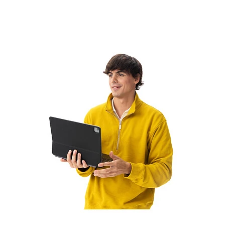 Чехол-клавиатура uBear FlexKey для iPad Pro 13" (M4 | M5), магнитная, soft-touch