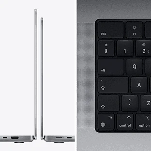 Macbook Pro 16", M1 Pro (10C CPU/16C GPU), 16GB, 512GB, Серый космос