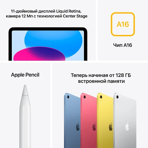 iPad 11", (A16, 2025), 256GB, Wi-Fi, Розовый