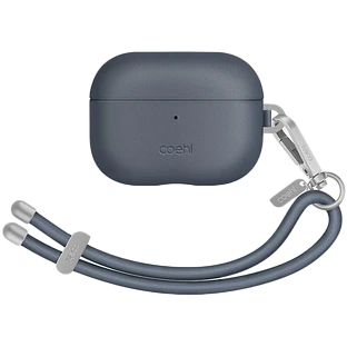 Uniq для Airpods Pro 2 чехол COEHL Haven with handstrap Sapphire Blue