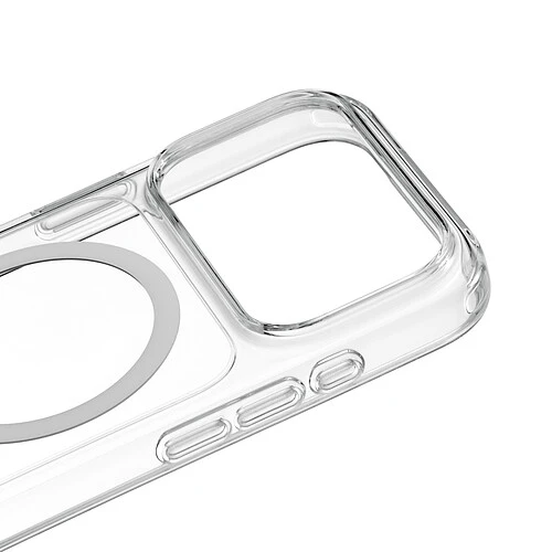 Чехол защитный uBear Real Mag Case для iPhone 18 Pro, MagSafe совместимый, усиленный, прозрачный