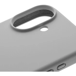 Чехол защитный uBear Touch Mag Case для iPhone 17, MagSafe совместимый, силикон, софт-тач, светло-серый