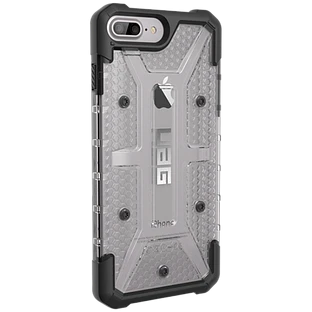 Защитный чехол UAG Plasma ICE  Прозрачный серый для iPhone 7 Plus/8 Plus