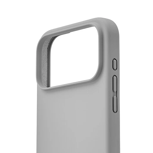 Чехол защитный uBear Touch Mag Case для iPhone 18 Pro Max, MagSafe совместимый, силикон, софт-тач, светло-серый 