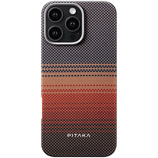 Чехол Pitaka Tactile Woven casefor iPhone 16 Pro Max (Sunset) Чехол Pitaka Tactile Woven casefor iPhone 16 Pro Max (Sunset)