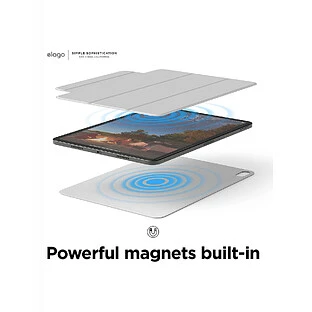 Чехол Elago для iPad Air 10.9 (2020/22 4/5th)/11 (М2-М4) Magnetic Folio Light Grey