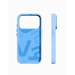 Чехол защитный VLP Aster Pro Case с MagSafe для iPhone 18 Pro, голубой
