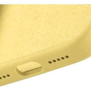 Чехол защитный uBear Touch Mag Case для iPhone 17 Pro, MagSafe совместимый, силикон, софт-тач, светло-желтый