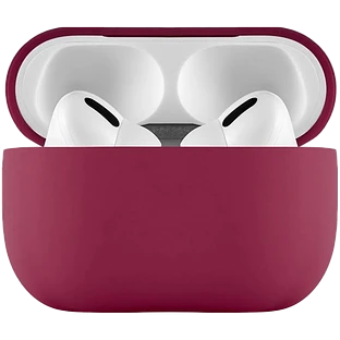 Чехол защитный Airpods Pro 2 Touch Pro Silicone Case,1,5 мм усиленный, тёмн-фиолет.