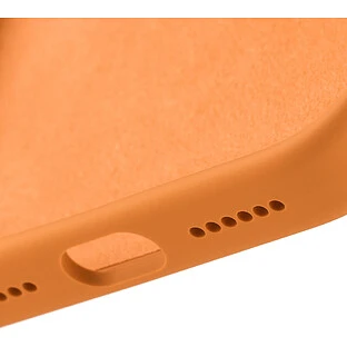 Чехол защитный uBear Touch Mag Case для iPhone 17 Pro Max, MagSafe совместимый, силикон, софт-тач, оранжевый