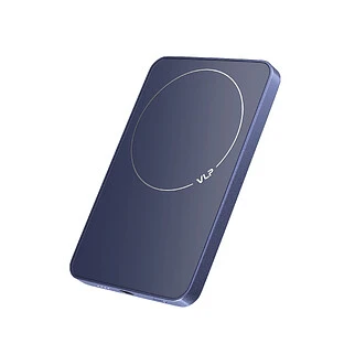 Аккумулятор внешний VLP Diamond Energy MagSafe, Qi2, 5000 mAh, 3A, USB-C, темно-синий