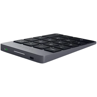 Цифровой блок клавиатуры Satechi Aluminum Slim Rechargeable Bluetooth Keypad, Space Gray Цифровой блок клавиатуры Satechi Aluminum Slim Rechargeable Bluetooth Keypad, Space Gray