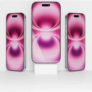 Стекло защитное 2.5D VLP Ice Glass дляiPhone 13/13Pro/14/15/16/16E/17E, без рамок