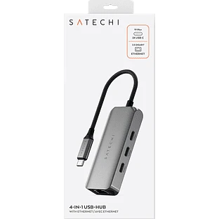 Хаб Satechi 4-In-1 USB-C Hub With 2.5 Gigabit Ethernet