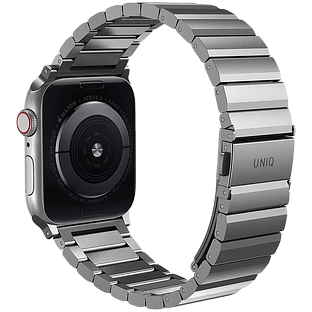 Ремешок Uniq для Apple Watch 49/46/45/44 mm Strova Strap Link Steel Silver Ремешок Uniq для Apple Watch 49/46/45/44 mm Strova Strap Link Steel Silver