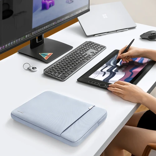 Чехол Tomtoc Laptop Defender-A13 Laptop Sleeve 13.5-14" (Win) Mist Blue